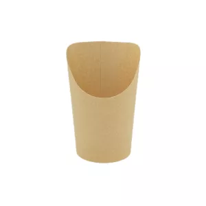 TORTILLA CUP 5.5oz KRAFT - 1000 (80/60 x 110/70mm)